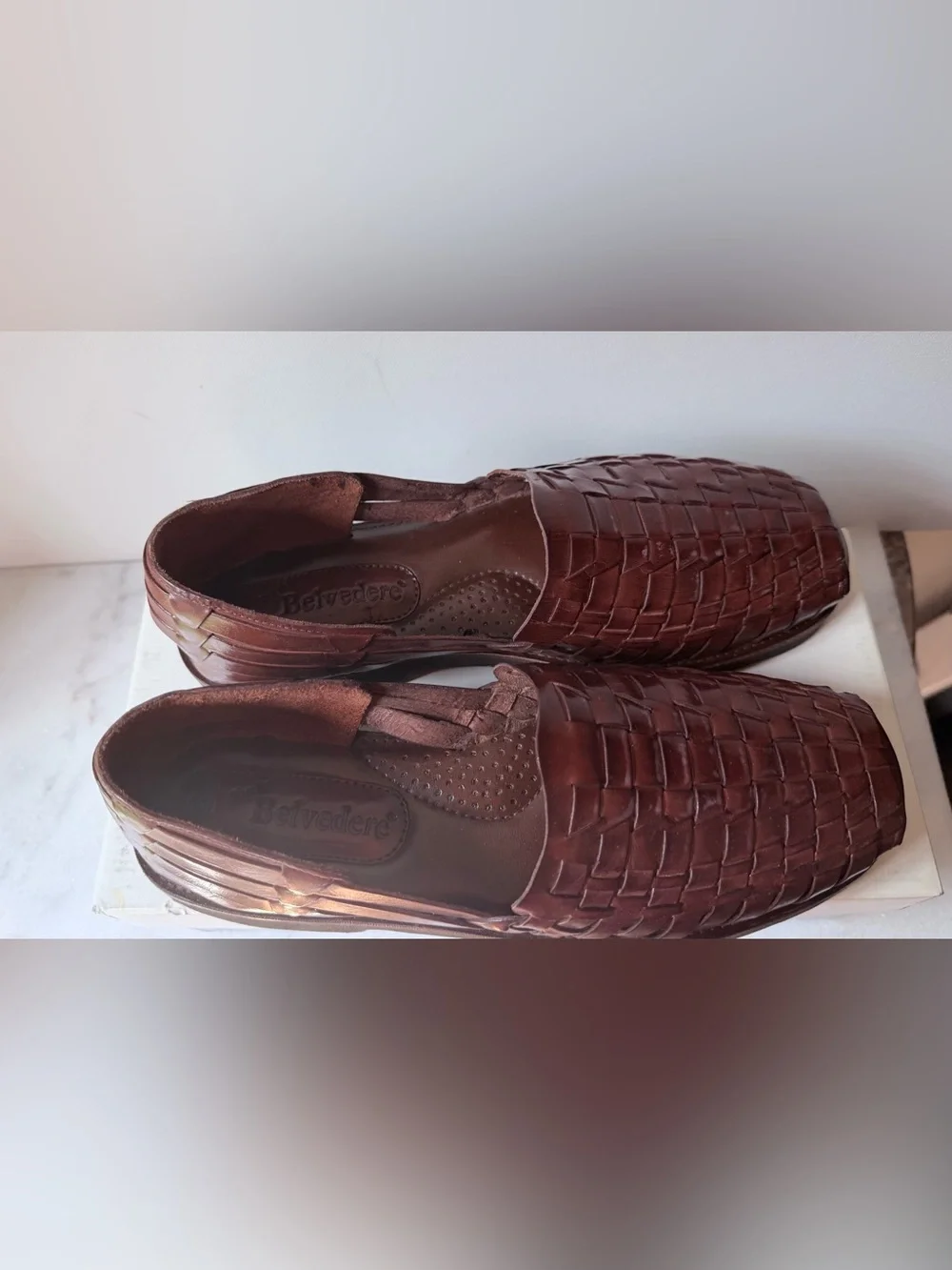 Belvedere woven brown
